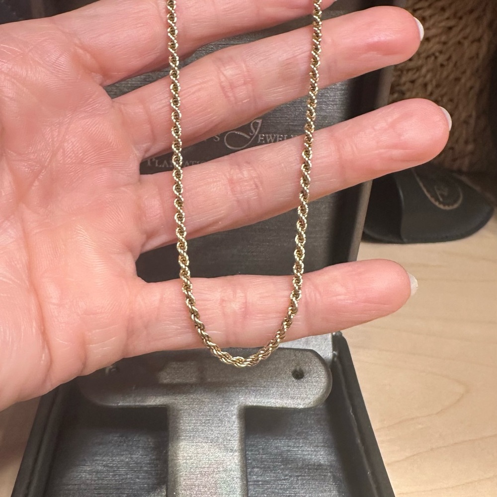 14K Gold Filled Rope Chain